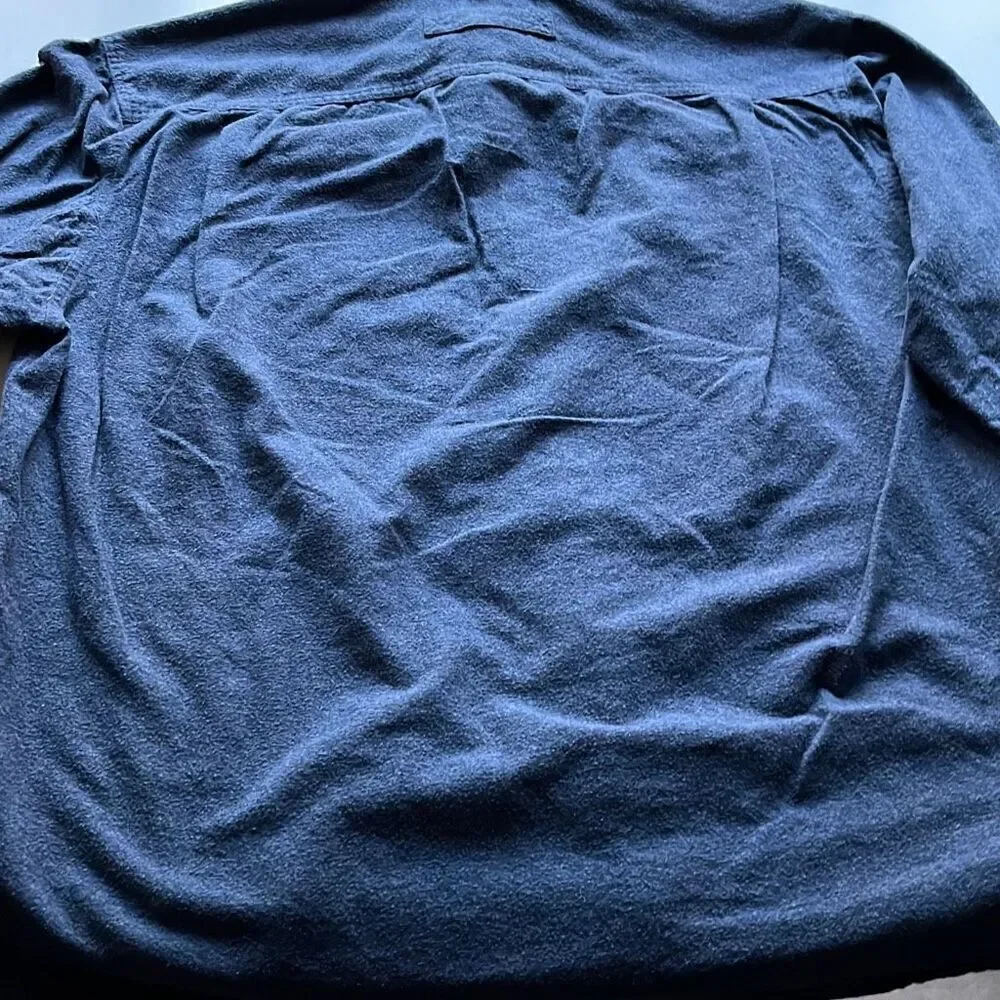 Duluth Trading Co. Button Down Cotton Flannel Sz. XL